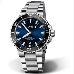 Oris Aquis Date Blue